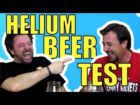 Helium Beer Test | Helium Infused Beer | Short Version with English Subtitles